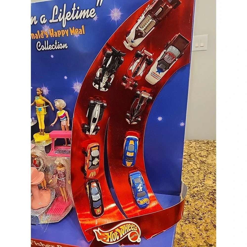 Hotwheels McDonalds Happy Meal‎ Toy Display Once In A Life Time Barbie  Mattel